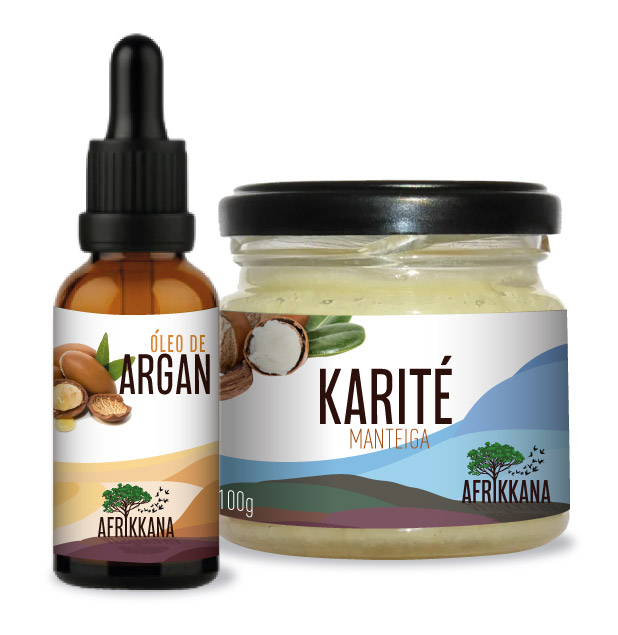 KIT Argan 30ml + Karité 100g