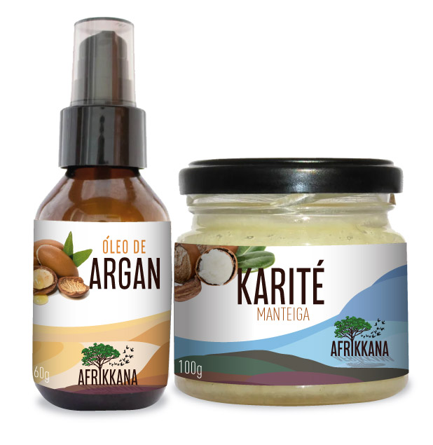 Argan 60ml + Karité 100g